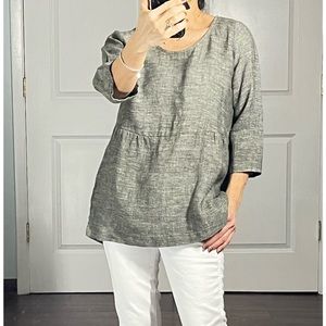 J Jill linen top blouse size XSP